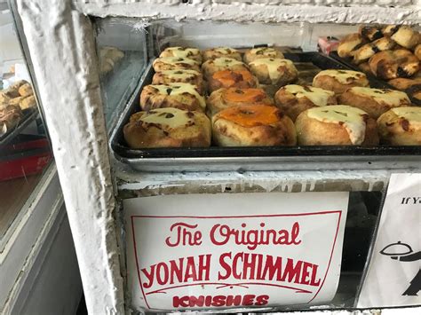 Yonah schimmel knish - We update our database frequently to ensure that the prices are as accurate as possible. On the Yonah Schimmel's Knish Bakery menu, the most expensive item is Cream Cheese and Lox Bagel Sandwich, which costs $9.95. The cheapest item on the menu is Bottled Water, which costs $2.00.